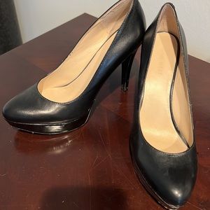 Basic black pumps.  A little too big for me